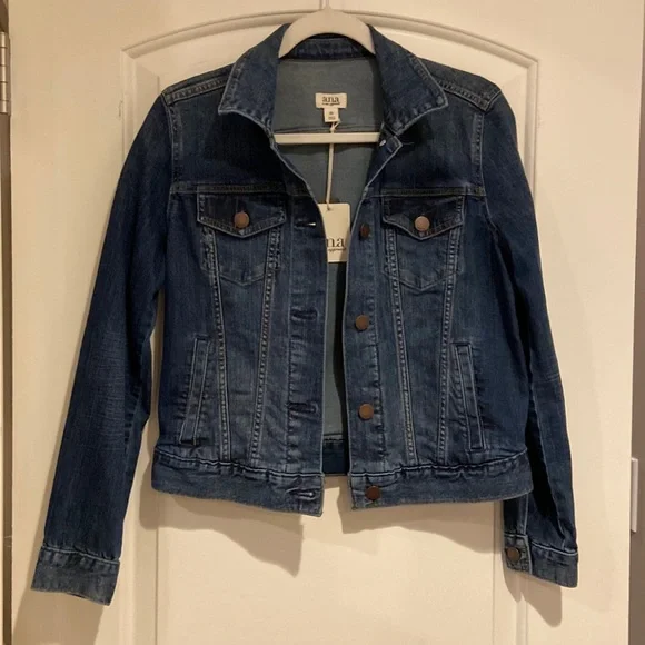 a.n.a. Women’s Jean Jacket Size XS NWT, blue denim soft and durable. - Picture 3 of 11